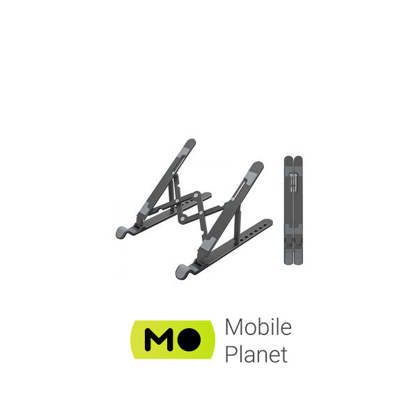 Orico 11-17, 7 position (15°-45°) plastic black (HS081836) (UA) Тип: Для ноутбуків до 17'; Розмір: