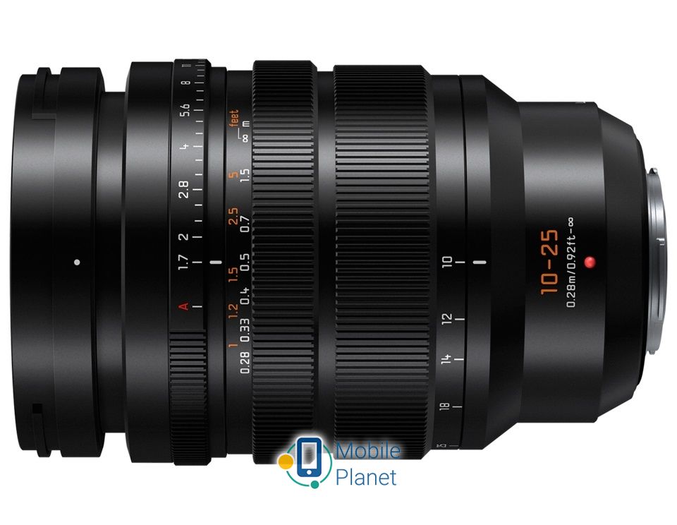 Panasonic Micro 4/3 Lens 10-25mm f/1.7 ASPH.Lumix G (H-X1025E) (UA) Тип об'єктива мікро