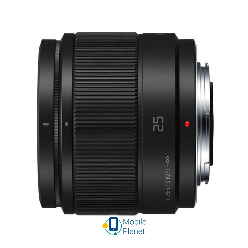 PANASONIC Micro 4/3 Lens 25mm F/1.7 (H-H025ME-K) (UA) Зміна фокусної відстані: