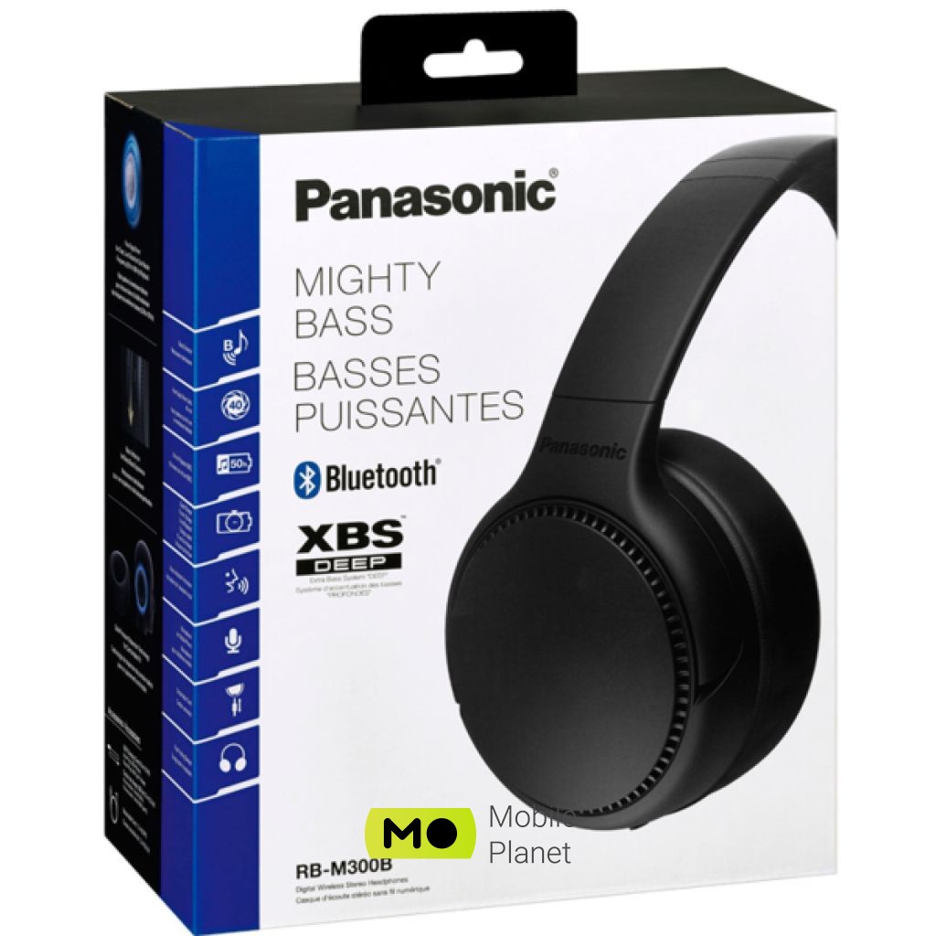 PANASONIC RB-M300BGE-K Black (RB-M300BGE-K) (UA) Тип пристрою: навушники; Тип: