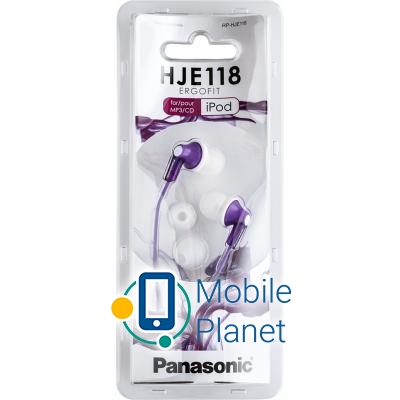 PANASONIC RP-HJE118GU-V Тип: музыка и развлечения; Тип