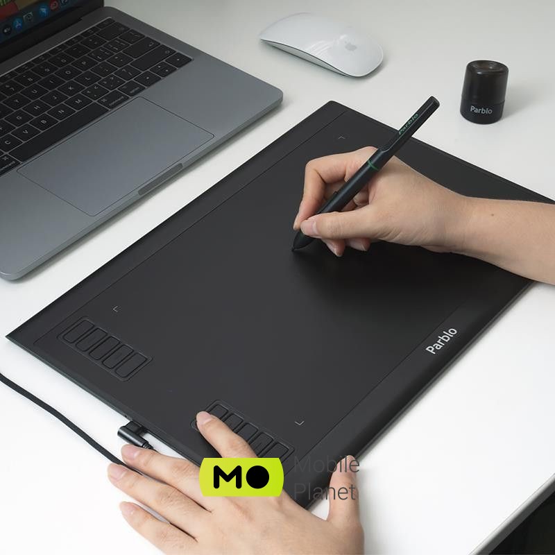 Parblo A610 Plus V2 (UA) Розмір робочої поверхні (ШхВ),