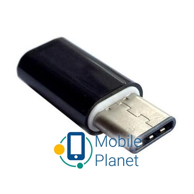 Перехідник micro USB F to Type C REAL-EL (EL123500018) Тип: для передачі даних;