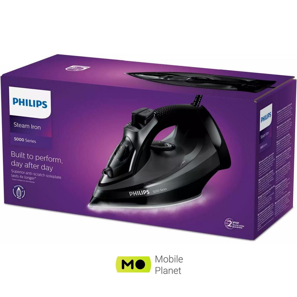 PHILIPS DST5040 / 80 Тип: праска з подачею пара;