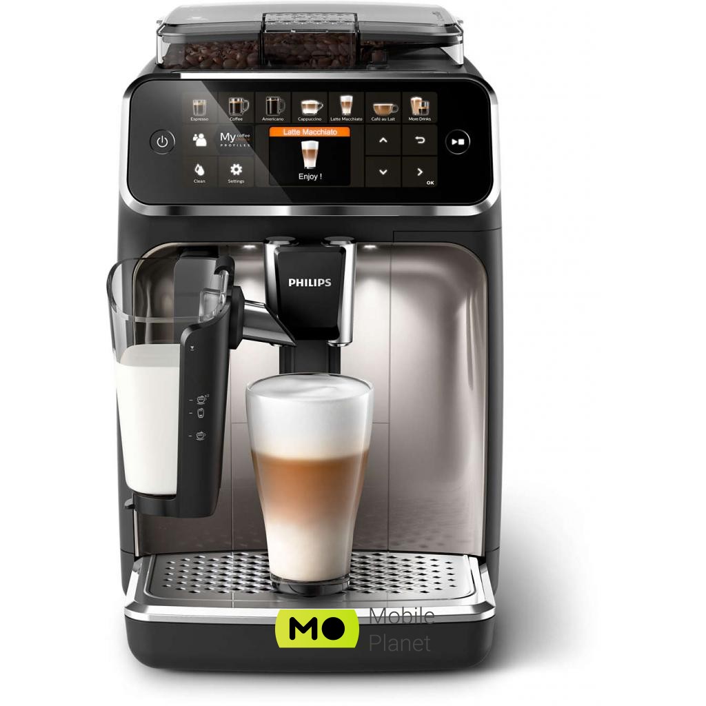Philips LatteGo 5400 Series (EP5447/90) Тип кавоварки: кавомашина; Сфера