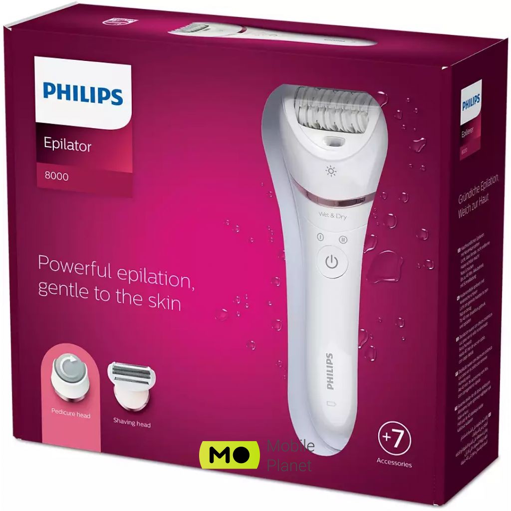 PHILIPS Series 8000 BRE730 / 10 (UA) Насадки: для оптимального