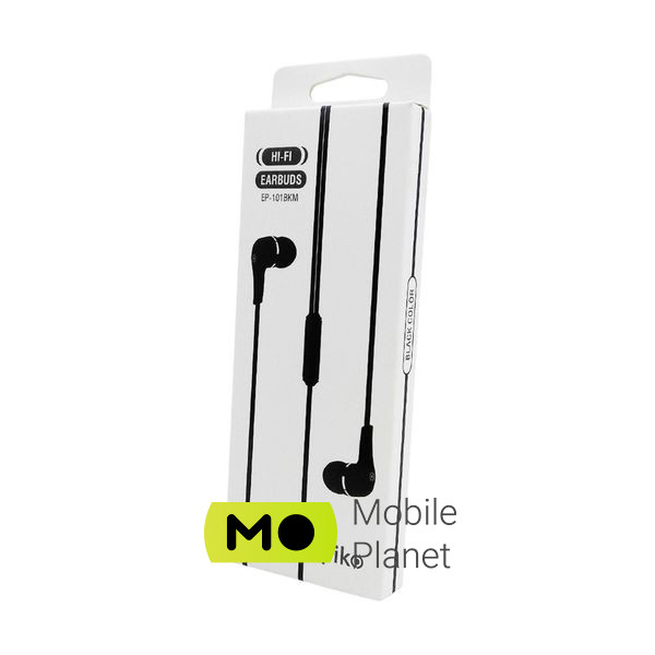 Piko EP-101BKM Black (1283126477744) (UA) Тип пристрою: гарнітура; Тип: