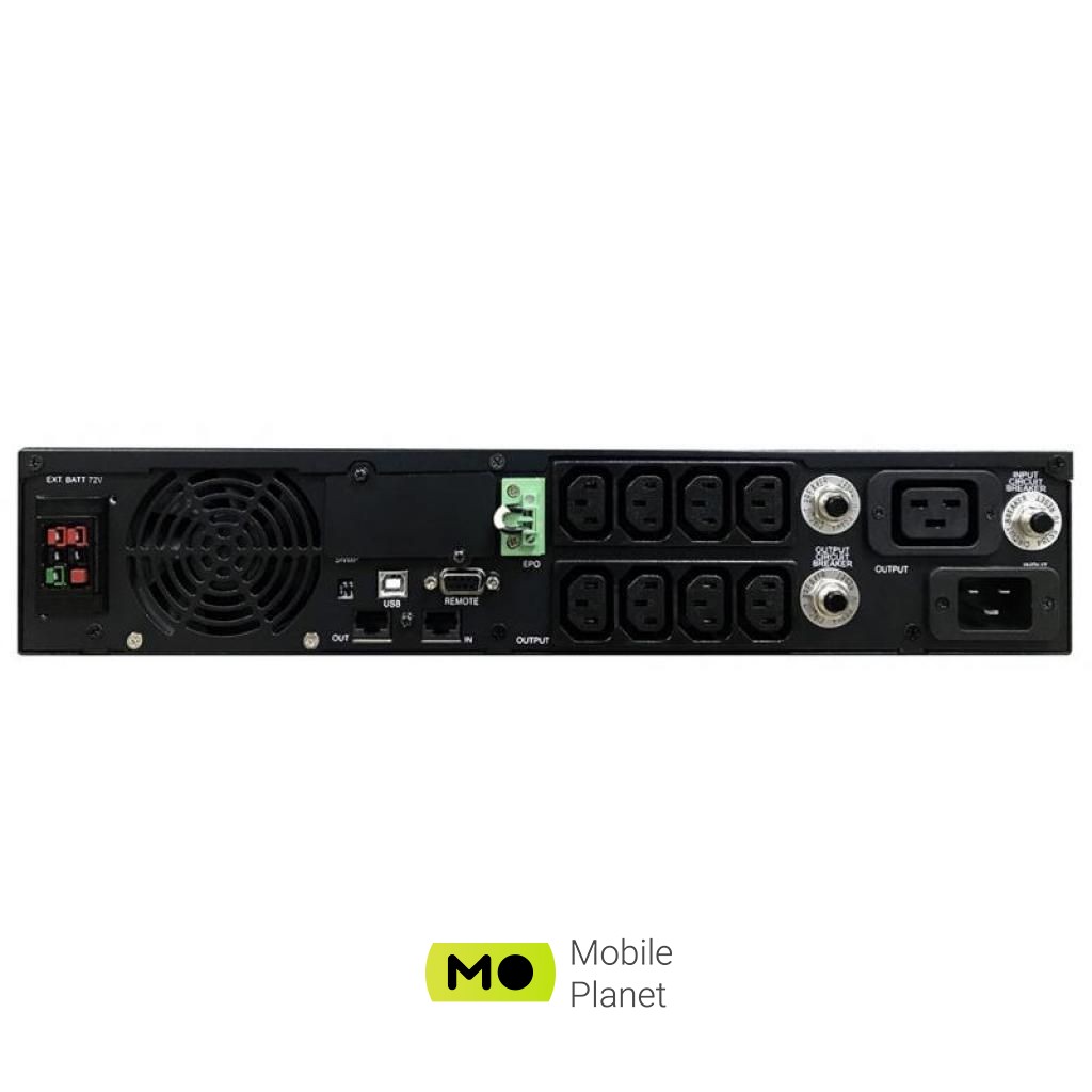 Powercom SRТ-3000A LCD (UA) Потужність, Вт 2700 Вт