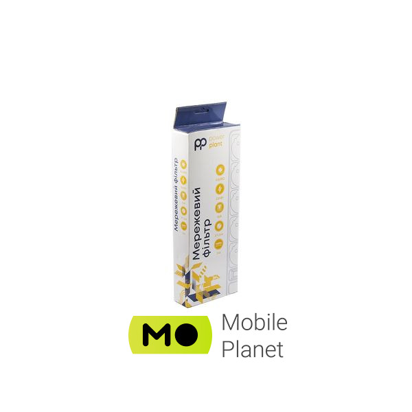 PowerPlant 3 м, 5 розеток, євростандарт (JY-1056/3) (PPSA10M30S5B) (UA) Номінальна напруга: ~220 / 240; Робоча