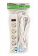 PowerPlant JY-1056/7 (PPSA10M70S5) 5 розеток, 7 м, білий (UA)