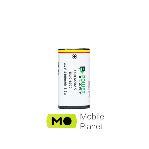 PowerPlant Kodak KLIC-8000 (DV00DV1155) (UA) Емкость 2400mAh