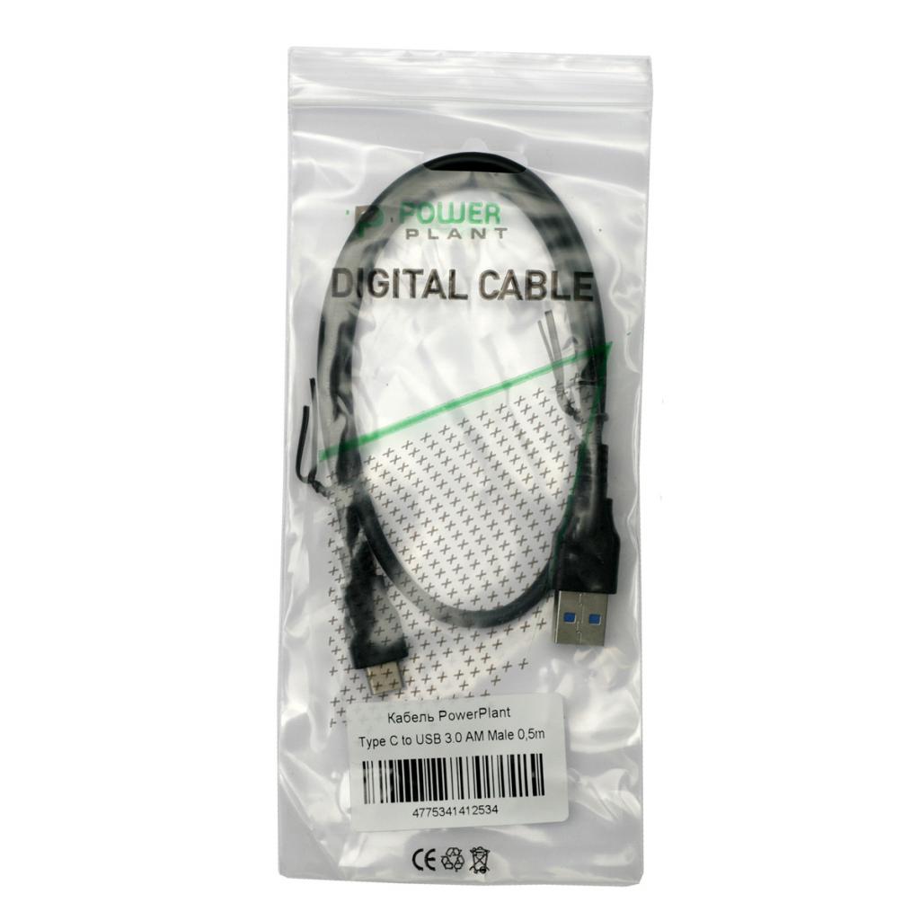 PowerPlant USB 3.0 AM – Type C 0,5m (KD00AS1253) (UA) Тип: кабель; Тип Вхід: USB 3.0 (AM); Тип