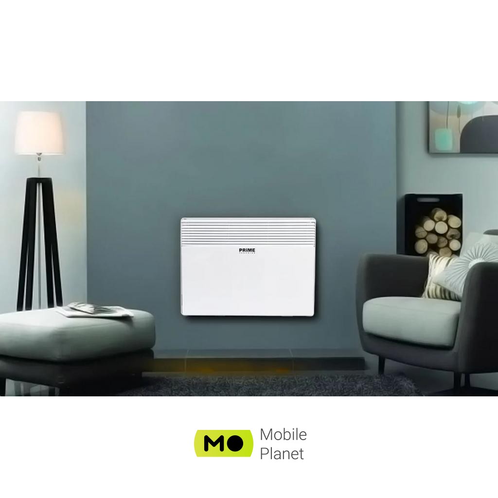 PRIME Technics ЕВУА-1,5 / 220СТ (UA) Тип: конвектор; Площа обігріву: 15