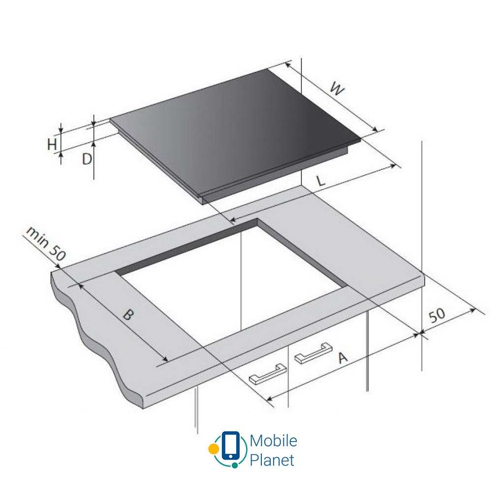 PYRAMIDA IH X 642 BZF (UA) Тип поверхні: електрична; Тип