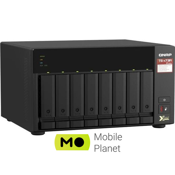 Qnap TS-873A-8G (UA) Процесор: AMD V1500B; Операційна