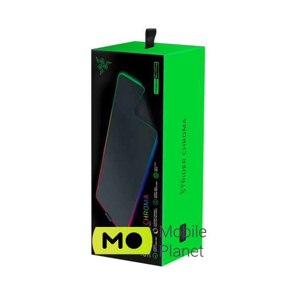 Razer Strider Chroma Black (RZ02-04490100-R3M1) (UA) Матеріал корпусу: поліестер; Тип