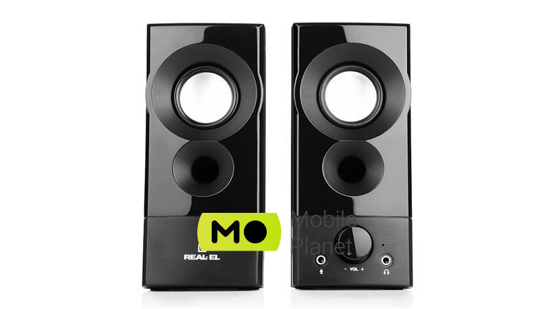 REAL-EL S-90 Black (EL121100011) (UA) Формат акустики: 2.0; Тип: