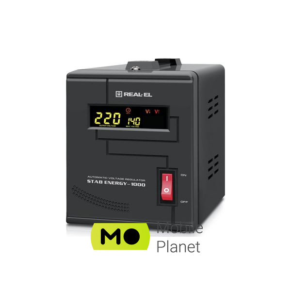 REAL-EL STAB ENERGY-1000 (EL122400012) (UA) Минимальное входное напряжение,В 150V