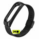 Ремешок для фитнес браслета BeCover Metal для Xiaomi Mi Band 3/4 Silver (704652) (UA)
