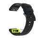 Ремінець для смарт-годинника Armorstandart Silicone 20mm для Garmin Fenix ​​5s/6s Black (ARM60799) (UA)