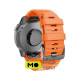 Ремешок для смарт-часов Armorstandart Silicone 26mm для Garmin Fenix 5x/6x Orange (ARM60802) (UA)