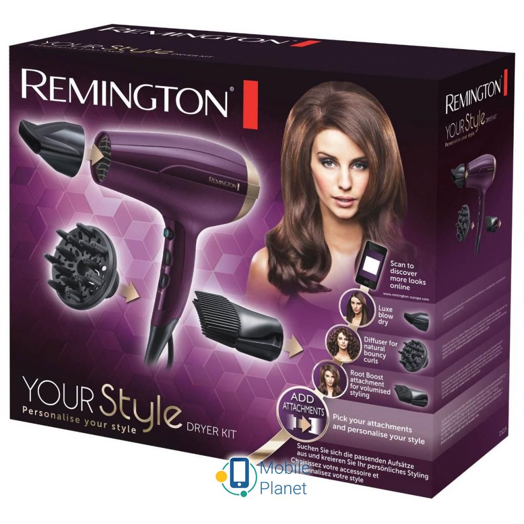 Remington D5219 Тип фена: звичайний;