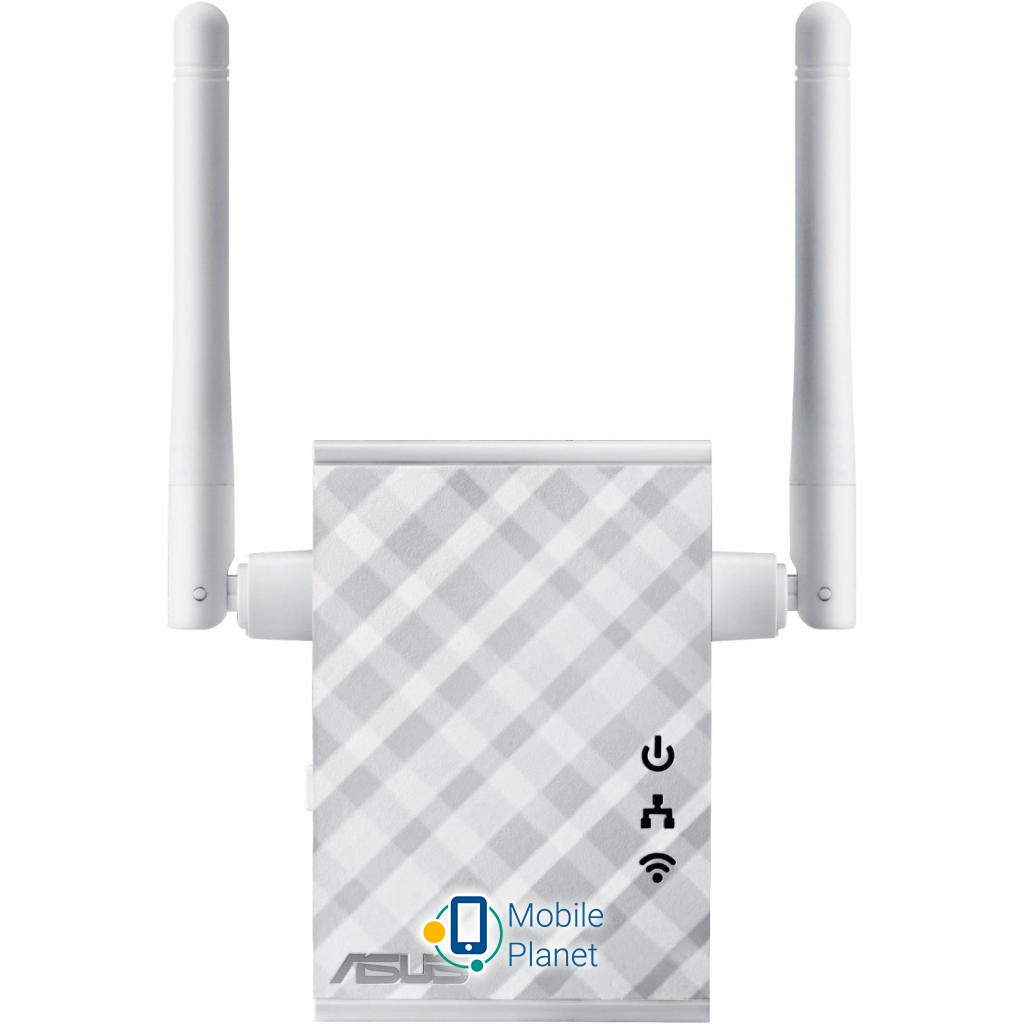 Ретранслятор ASUS RP-N12 (90IG01X0-BO2100) Стандарт Wi-Fi: 802.11 b / g / n;