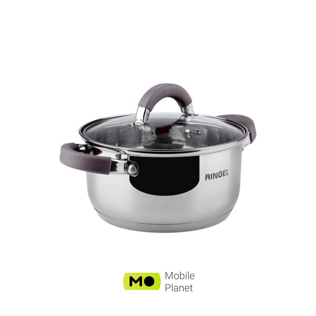 Ringel Meyer з кришкою 2.3 л (RG-2008-18) (UA) Комплектація: традиційна; Форма: