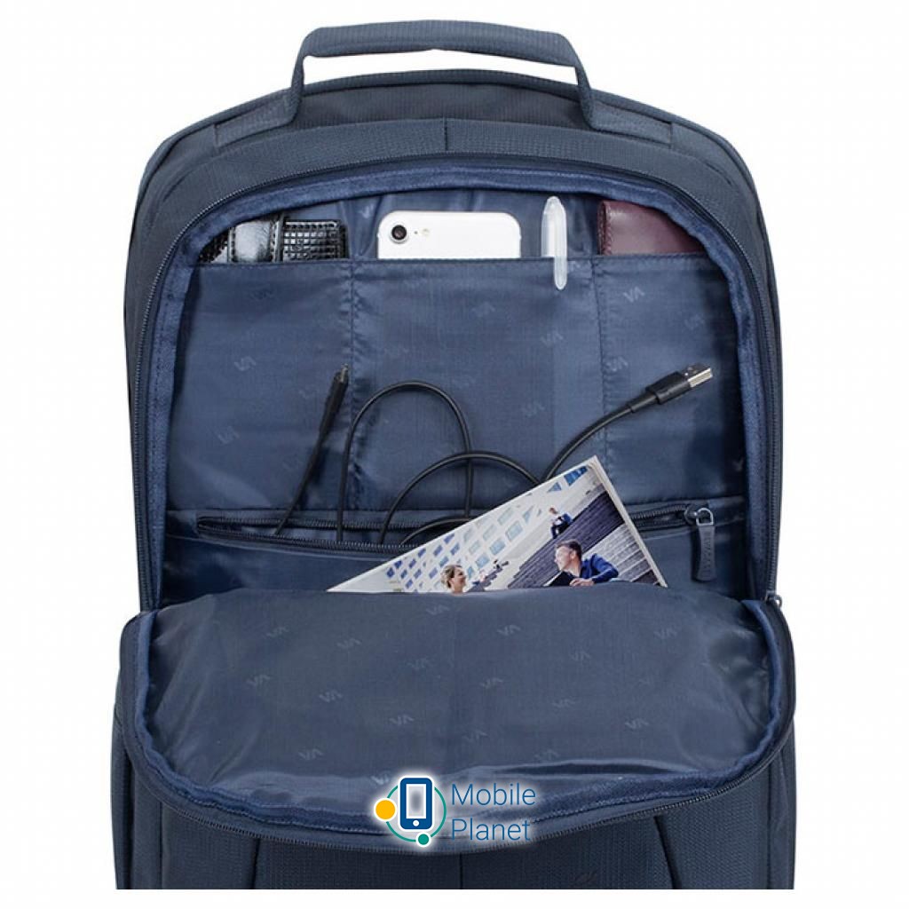 RivaCase 17 Dark blue (8460 (Dark blue)) Рекомендований розмір ноутбуку: