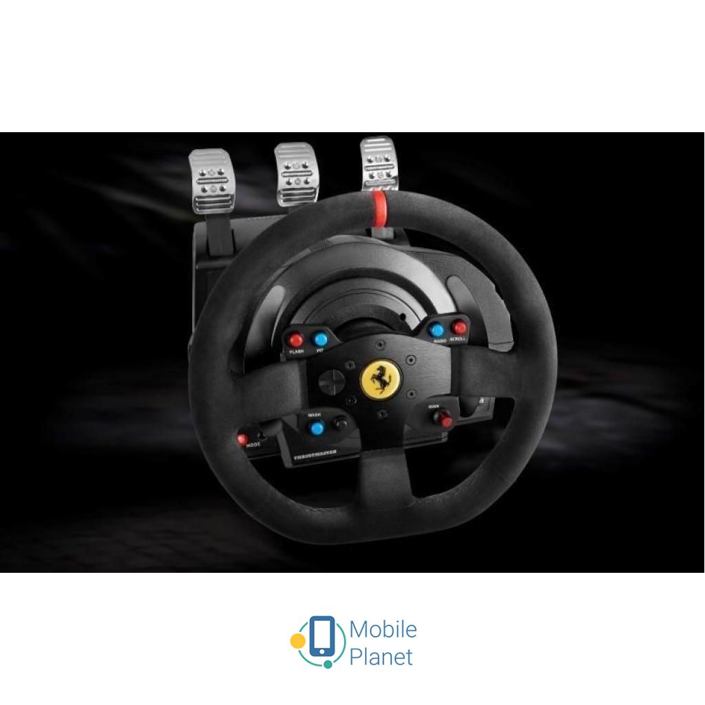 Кермо ThrustMaster PC / PS4® / PS3® T300 Ferrari Integral RW Alcantara edition (4160652) Вібрація: Вмонтований