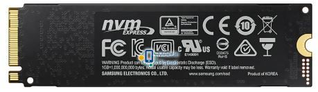 Samsung 970 EVO PLUS (MZ-V7S250BW) Ємність 250 ГБ