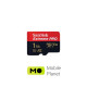 SanDisk 1 TB microSDXC UHS-I U3 Extreme Pro+SD Adapter (SDSQXCD-1T00-GN6MA) (EU)