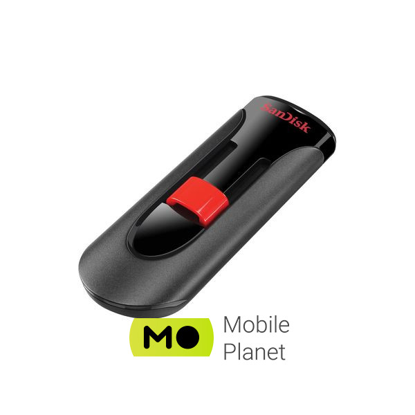 SanDisk 256GB Cruzer Glide USB 3.0 (SDCZ60-256G-B35) (UA) Матеріал корпусу пластик