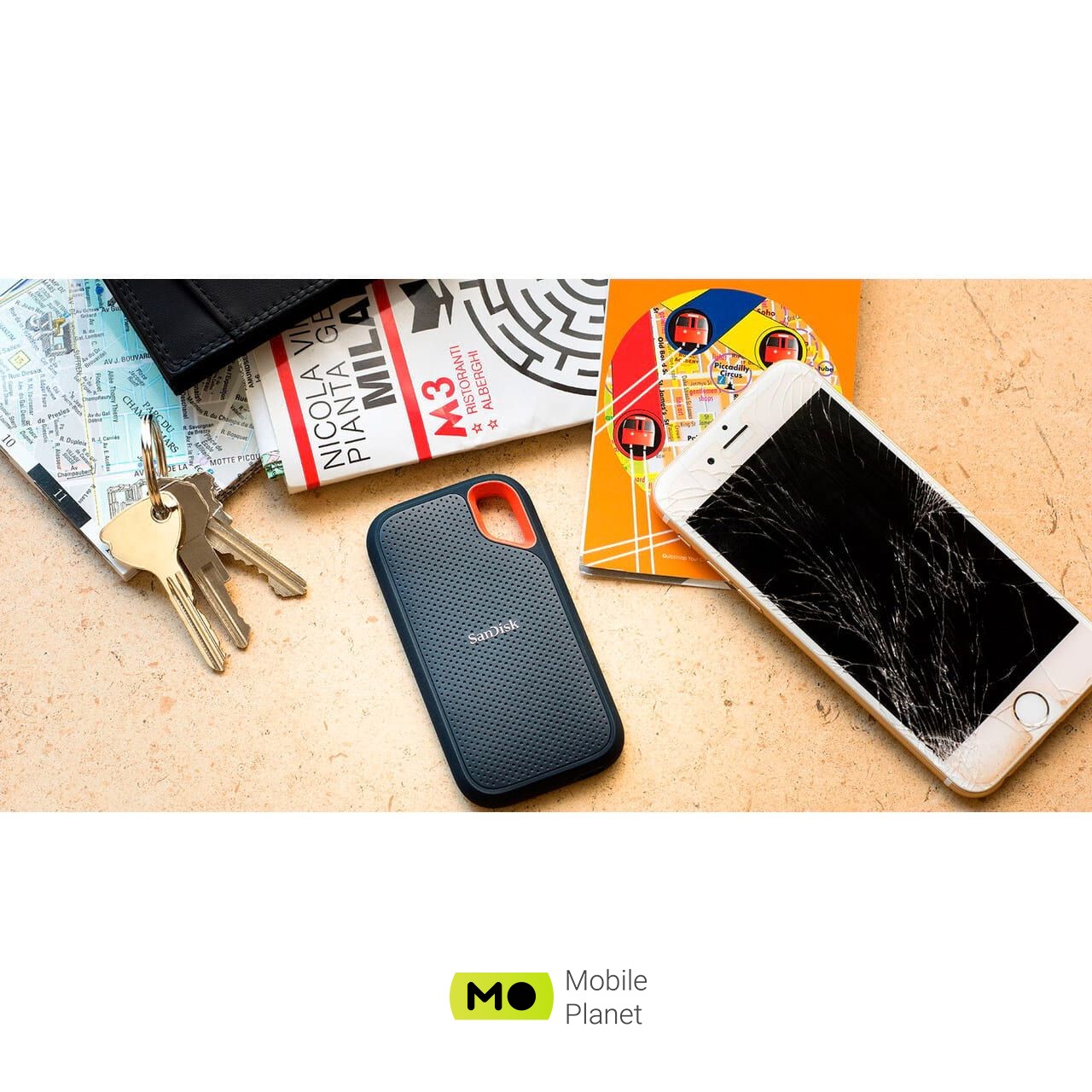 SanDisk Extreme Portable V2 2 TB Black (SDSSDE61-2T00-G25) Ёмкость: 2 ТБ; Тип ячеек памяти: