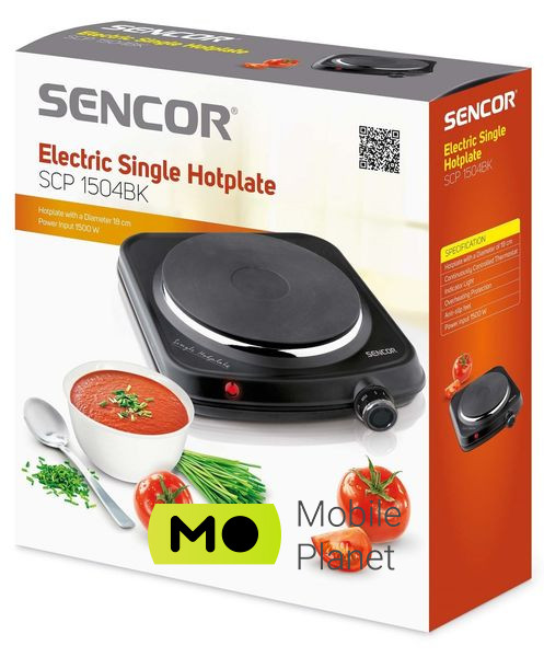 Sencor SCP1504BK-EUE4 (UA) Тип: варильна поверхня; Тип