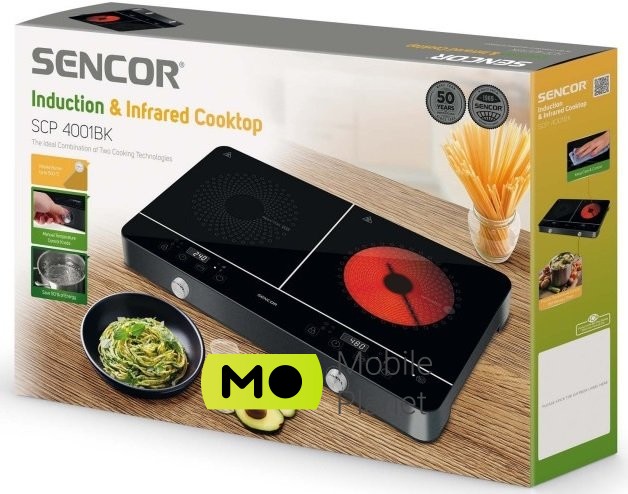 Sencor SCP4001BK Тип: варильна поверхня; Тип
