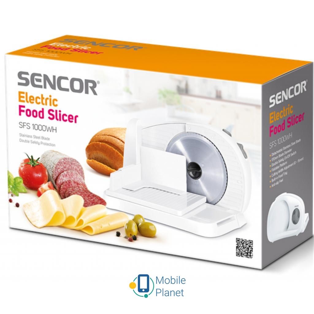 Sencor SFS 1000 WH  Мощность: 100 Вт; Диаметр ножей: 170