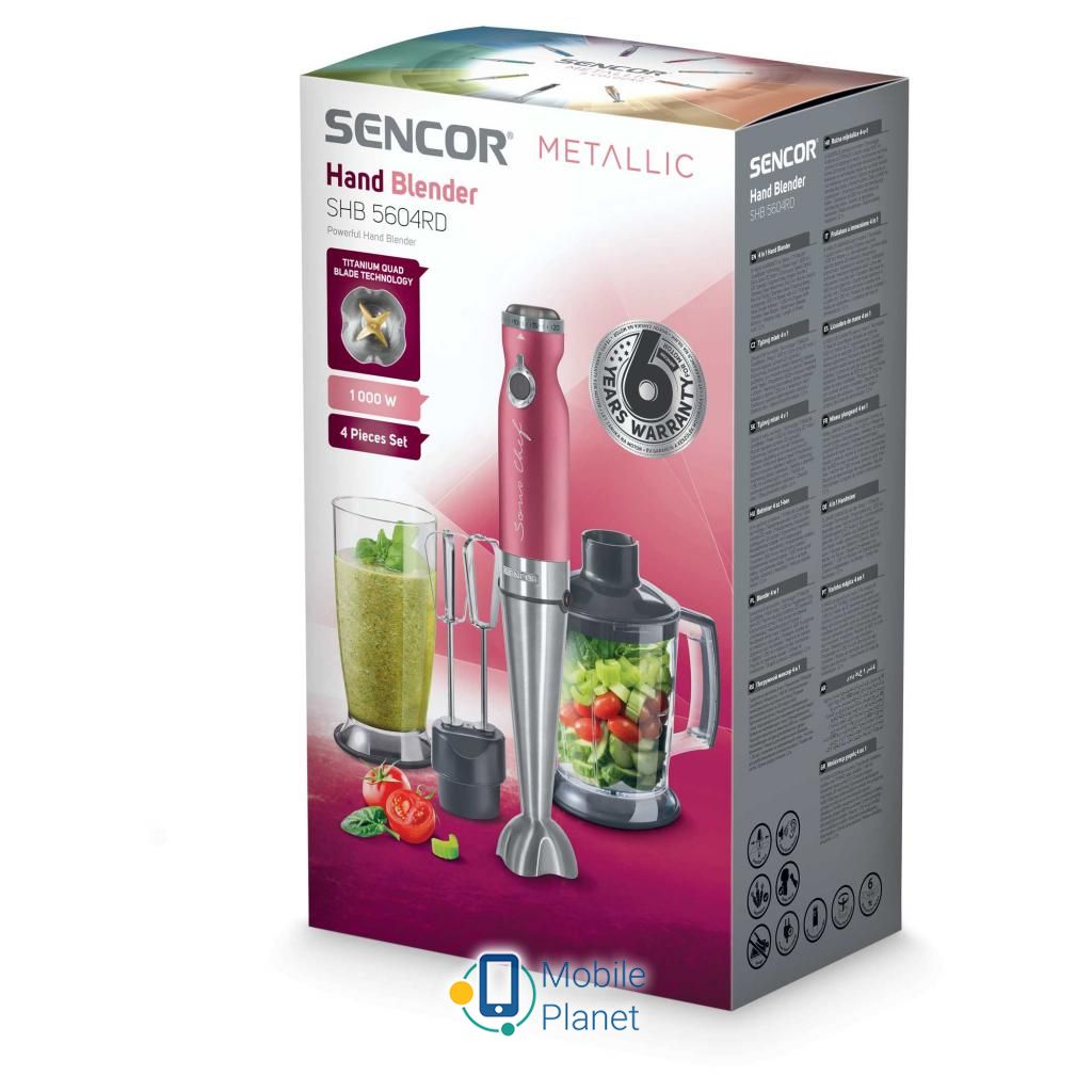 Sencor SHB5604RD (UA) Тип: занурювальний; Потужність: