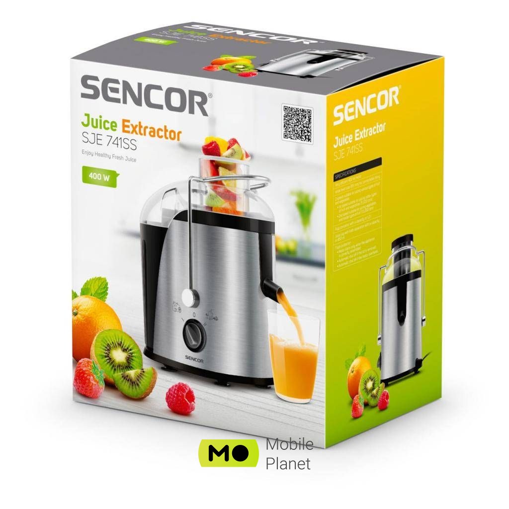 Sencor SJE 741 SS Тип: відцентрова; Обсяг