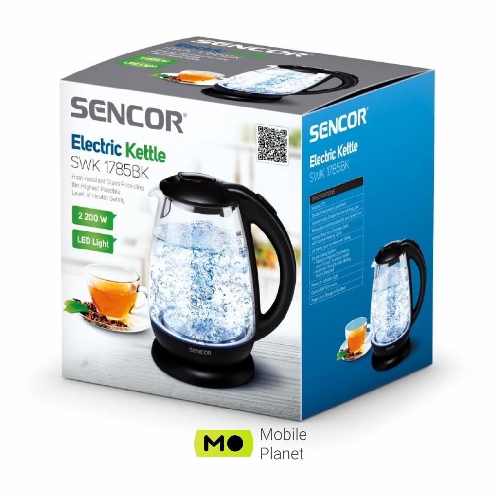 Sencor SWK 1785 BK  Тип: обычный; Объем: 1.7 л;