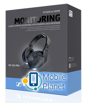 Sennheiser HD 200 PRO (507182) Тип підключення: дротові; Тип