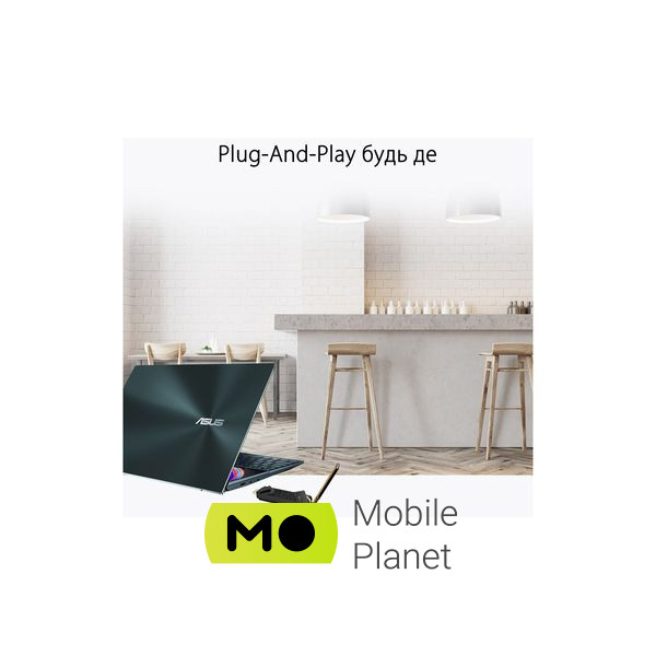 Мережева карта Wi-Fi ASUS USB-AX56 (90IG06H0-MO0R10) (UA) Швидкість передачі: 1201+574 Mbps (5 / 2.4