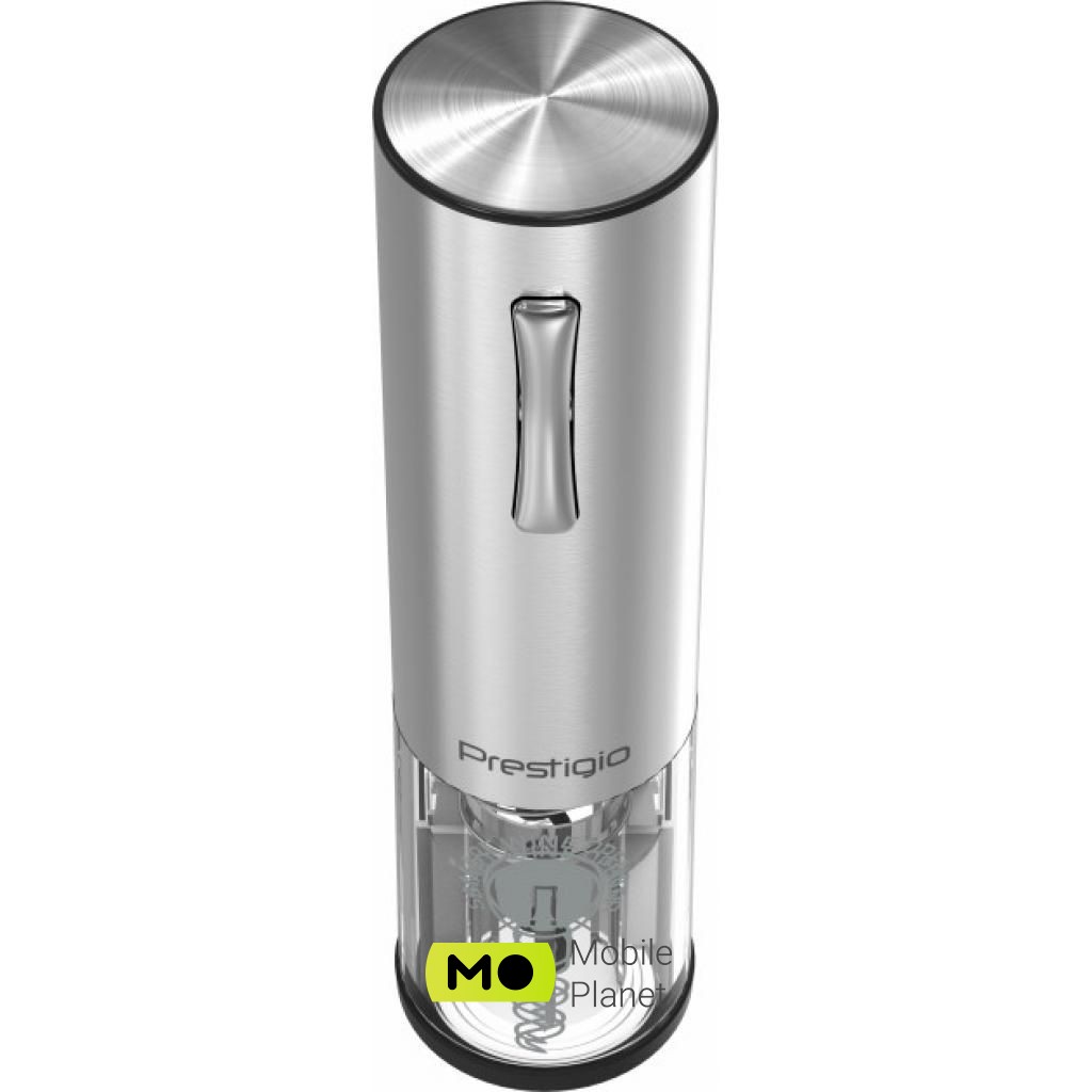 Штопор PRESTIGIO Nemi Smart Wine Opener (PWO103SL) (UA) Тип: набір; Вид штопора: