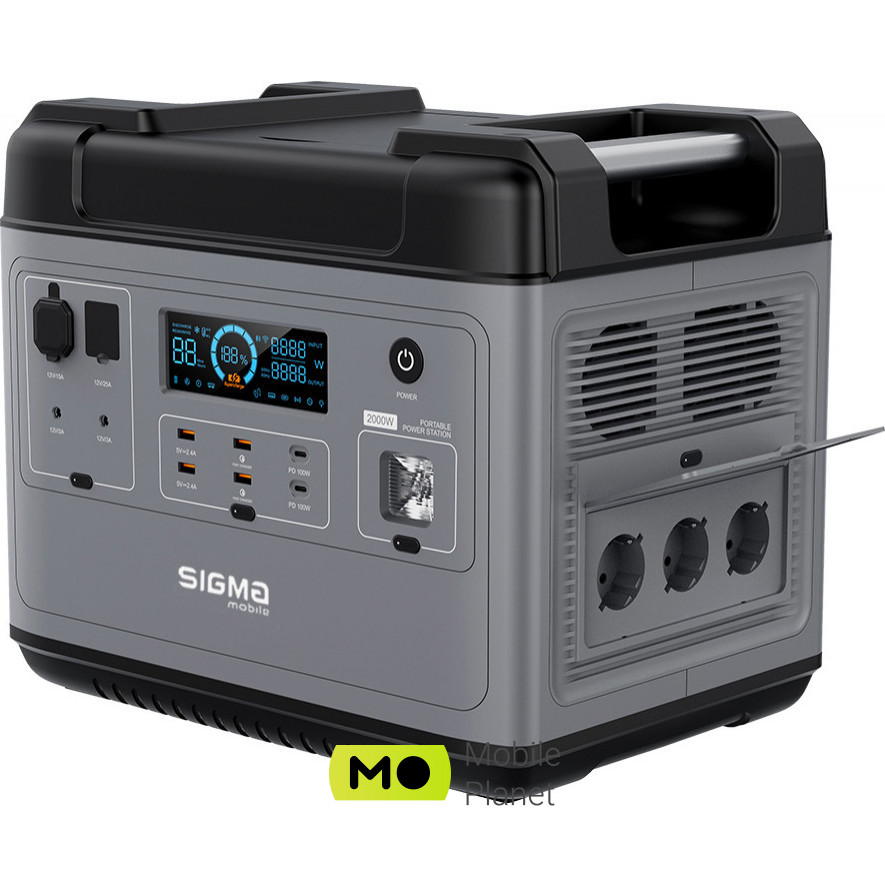 Sigma mobile X-power SI625APS Grey (EU) Бренд: Sigma mobile; Розетка AC 230В: 3; USB