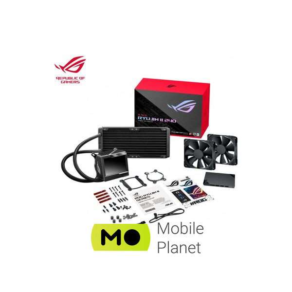 Система водяного охолодження ASUS ROG-RYUJIN-II-240 (UA) Для процесорів: INTEL, AMD; Сокет: 1152,