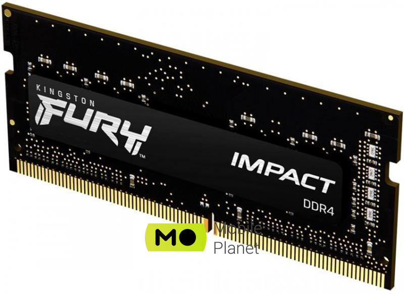 SO-DIMM 16GB/3200 DDR4 Kingston Fury Impact (KF432S20IB/16) Тип оперативной памяти: SODIMM DDR4;