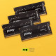 SoDIMM DDR4 16GB (2x8GB) 3200 MHz Fury Impact HyperX (Kingston Fury) (KF432S20IBK2 / 16) (UA)