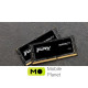 SoDIMM DDR4 32GB (2x16GB) 3200 МГц Impact Kingston Fury (ex.HyperX) (KF432S20IBK2/32) (UA)