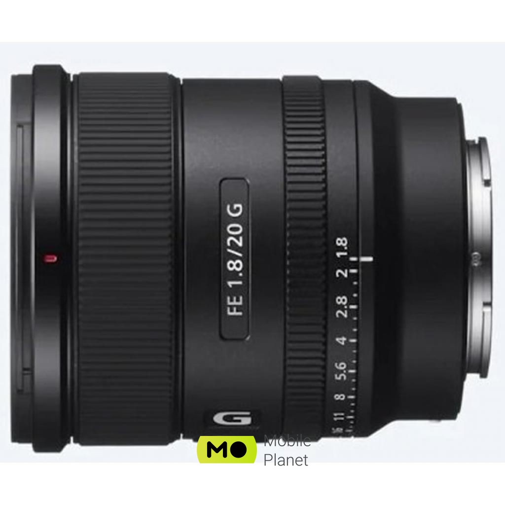 SONY 20mm, f/1.8 G для камер NEX FF (SEL20F18G.SYX) (UA) Категория: Фикс-объективы; Тип
