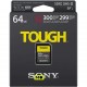 SONY 64GB SDXC class 10 UHS-II U3 ​​V90 Tough (SF64TG) (UA)